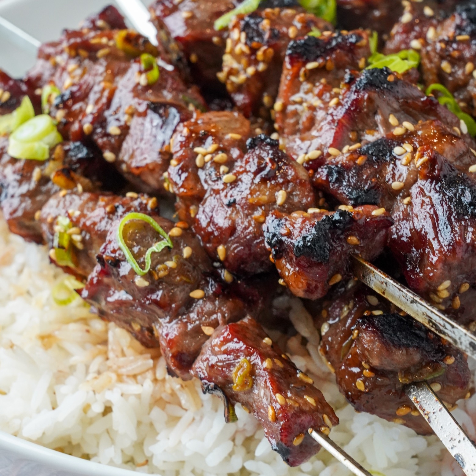 Smoked Steak Yakitori Bowl