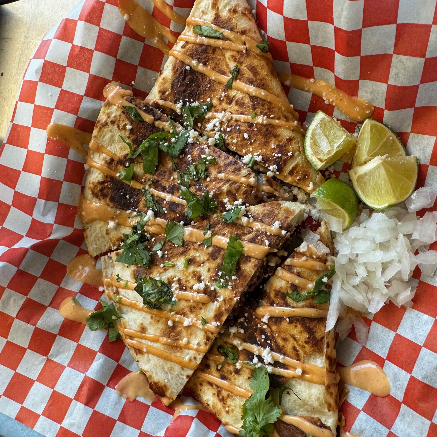 BBQ Brisket Quesadillia