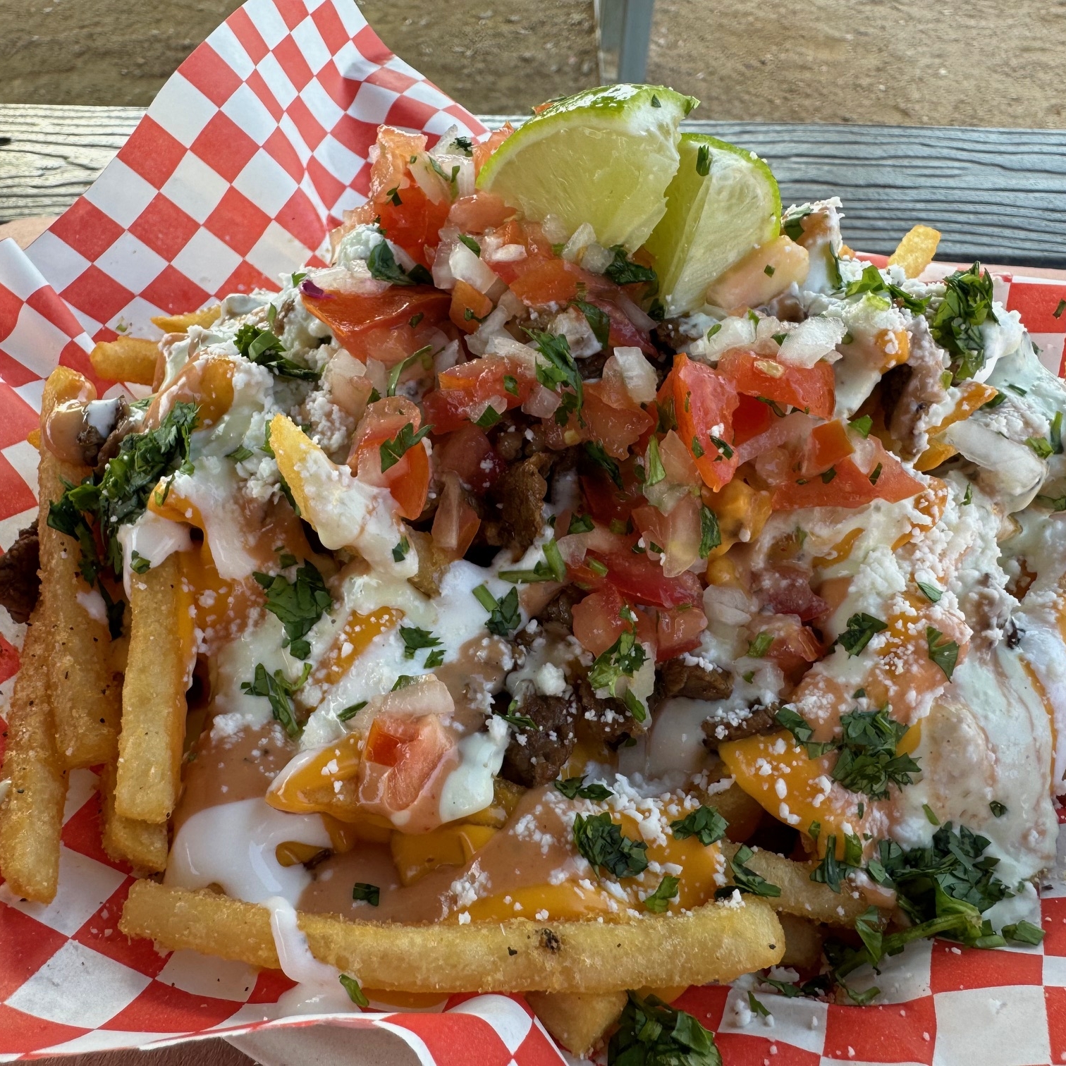 Mexican Ultimate Brisket Fries