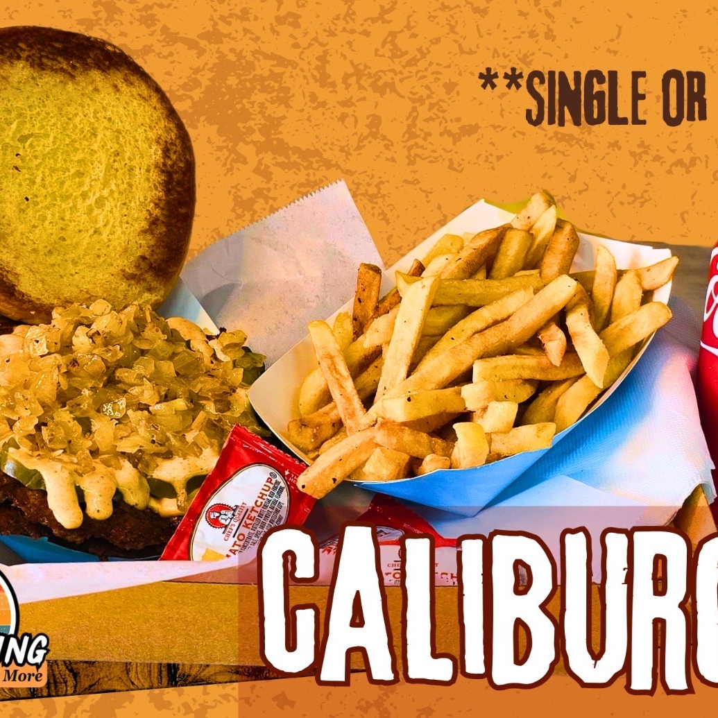 Single Cali Smash Burger + Fries