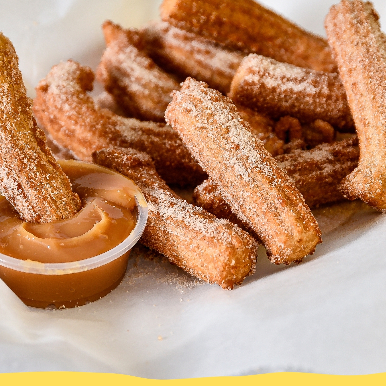 Churros with Caramel or chocolate