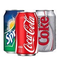 Coke, Diet Coke or Sprite